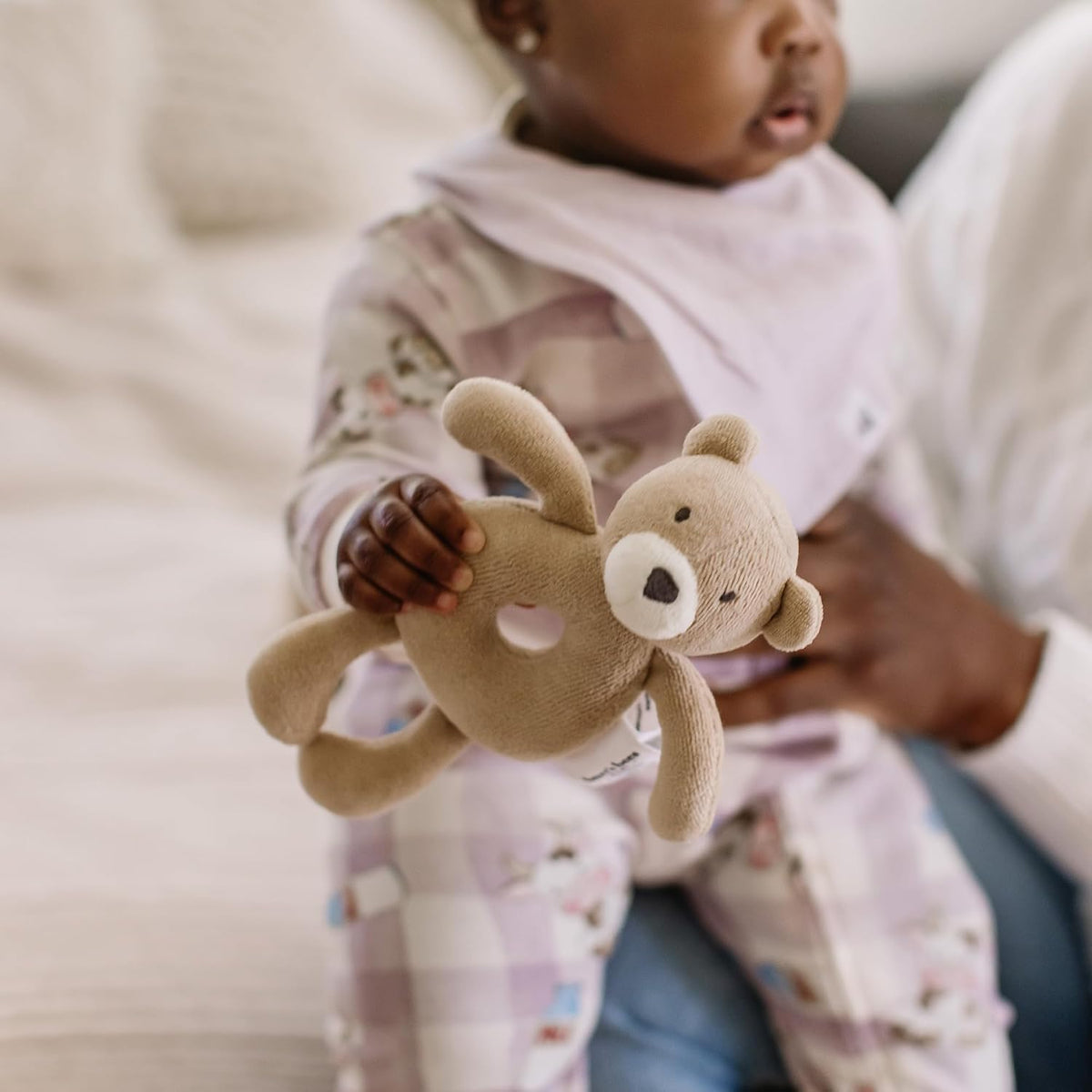 Burt's Bees Baby Sonajero Unisex para Bebé, Peluche Sensorial d...