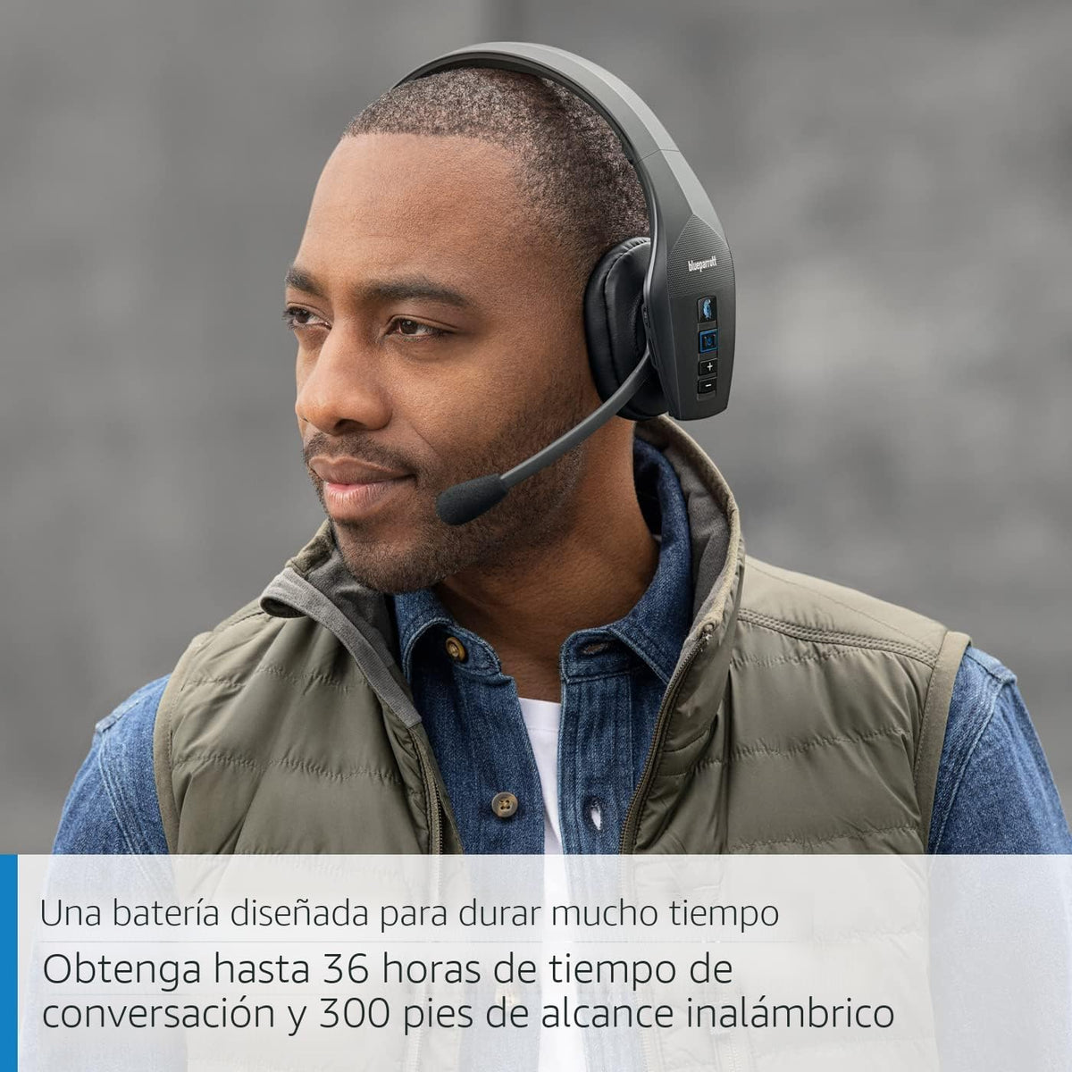 BlueParrott Auriculares Bluetooth B650-XT | Auriculares con cancela...