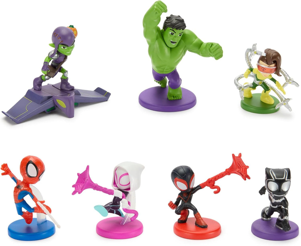 Disney Store Juego de figuras oficiales de Spidey y sus increíbles...