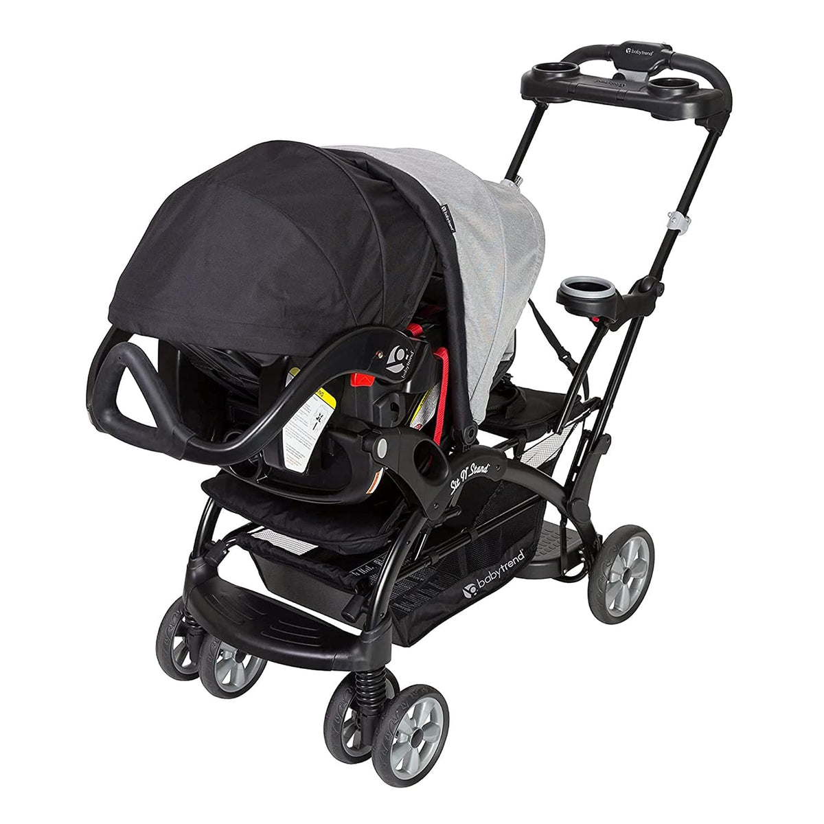 Baby Trend Sit N' Stand Ultra Stroller y EZ Flec Loc 32 - Base...