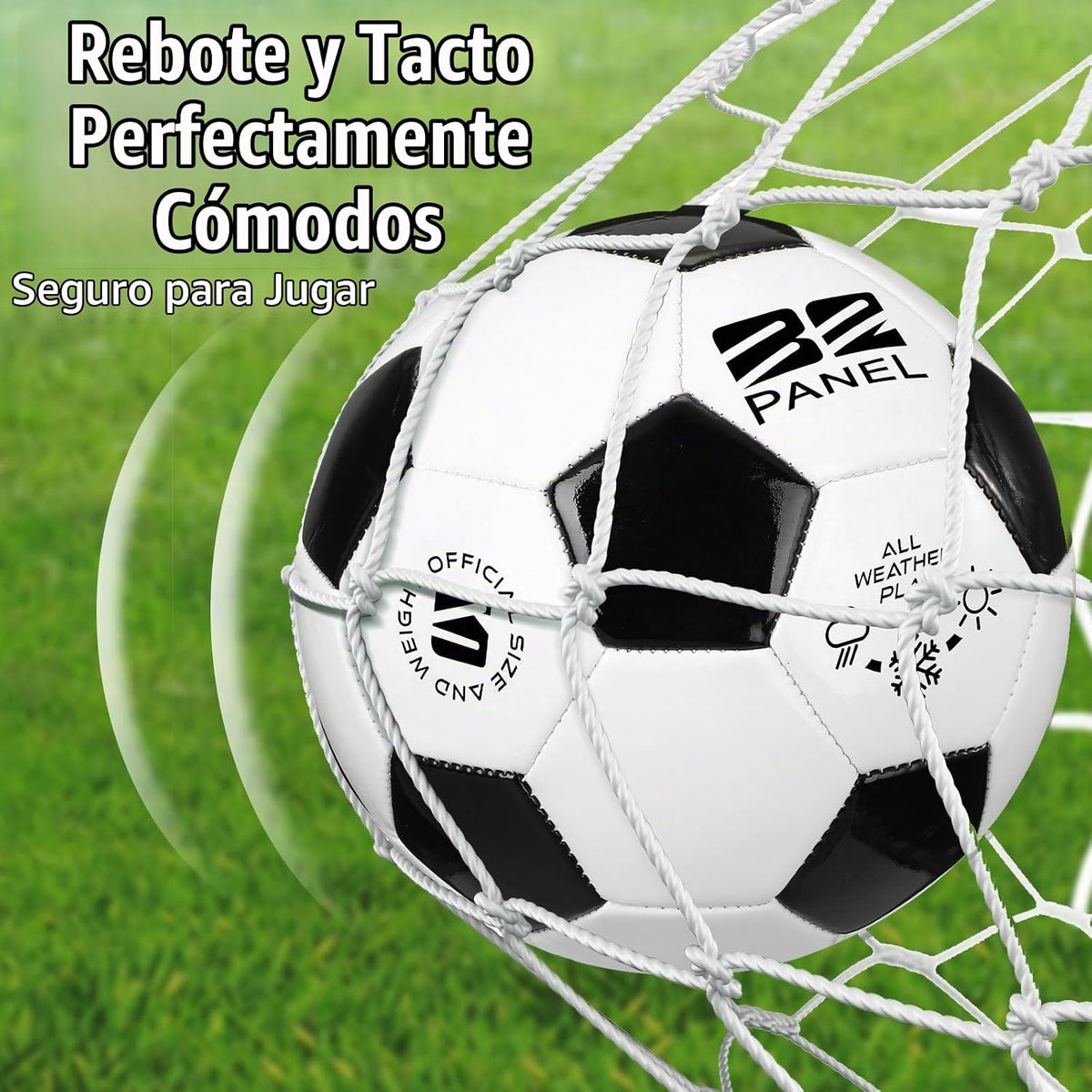 Shappy 2 pelotas de fútbol a granel con bolsa de malla de bomba | T...