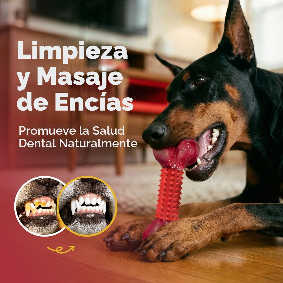 Apasiri Juguetes resistentes para perros masticadores agresivos Sab...