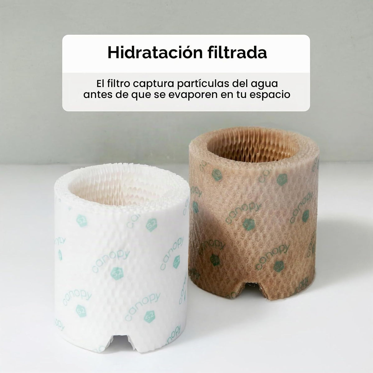 Canopy Filtro Original para Humidificador de Mesita de Noche 2.0 \u...