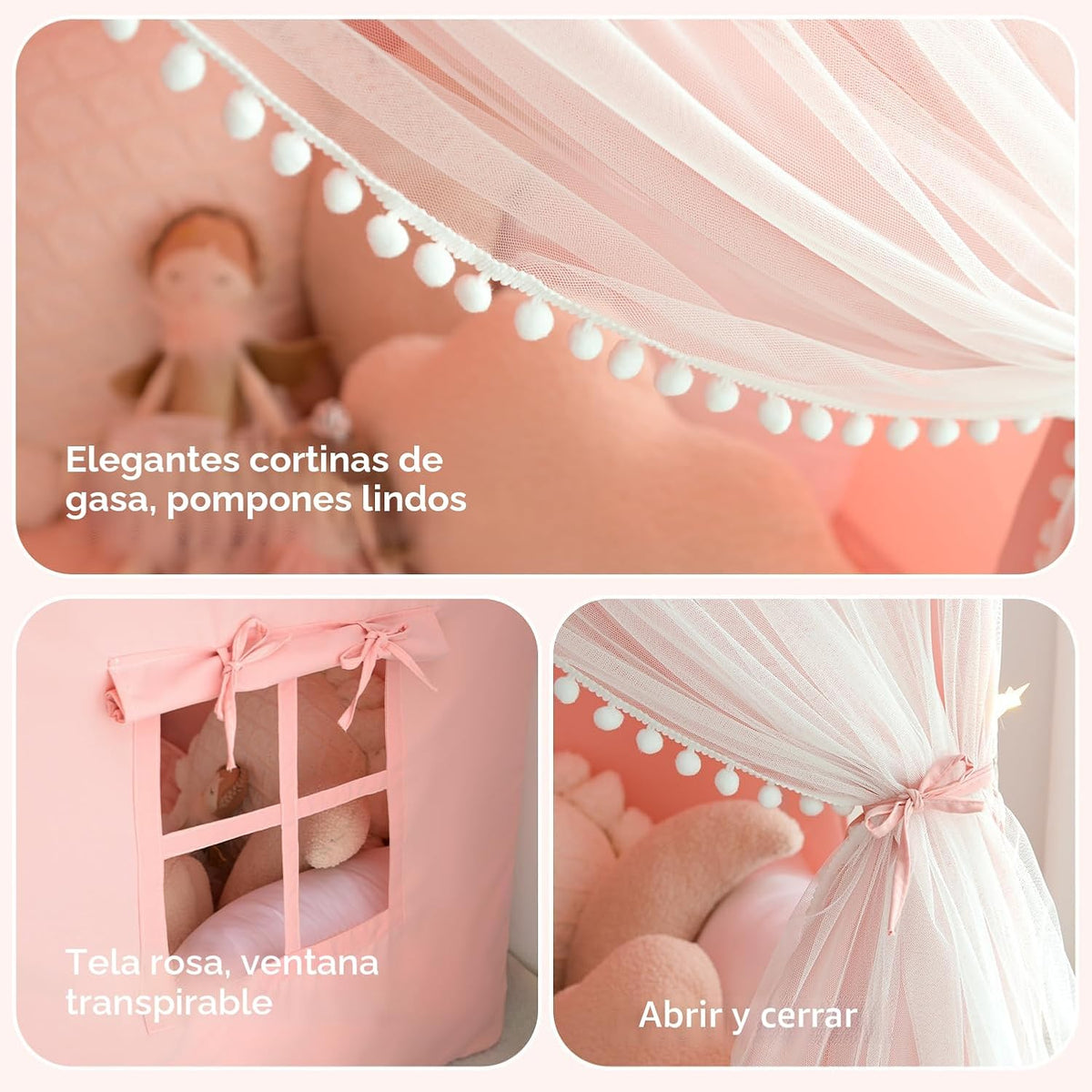 Tienda de campaña para niños con alfombra, tiendas de campaña para...