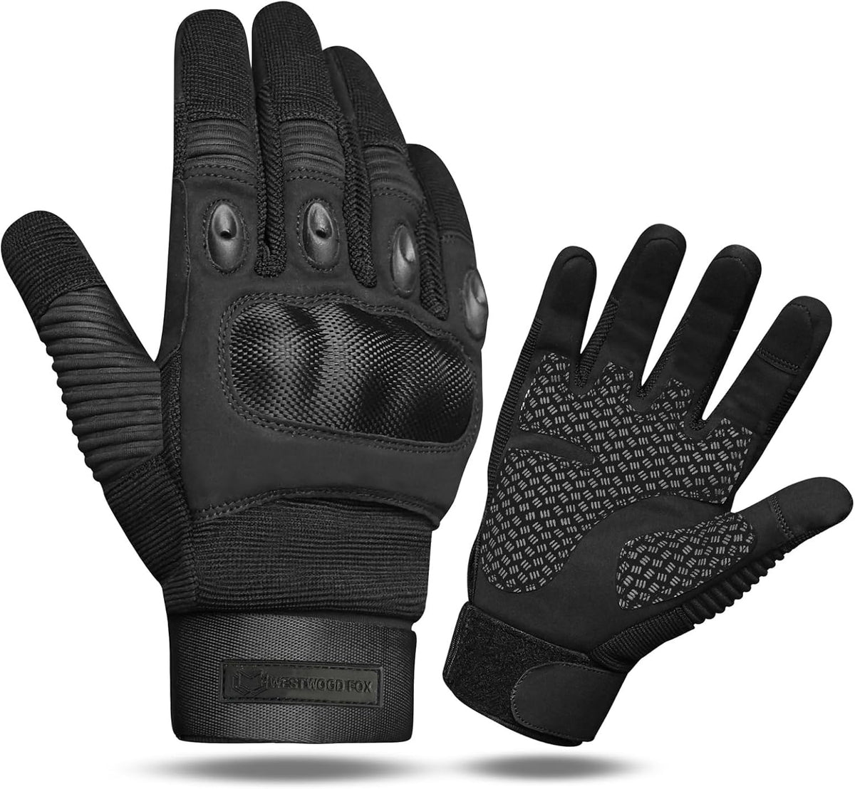 WESTWOOD FOX Guantes de motocicleta para hombres y mujeres, guantes...