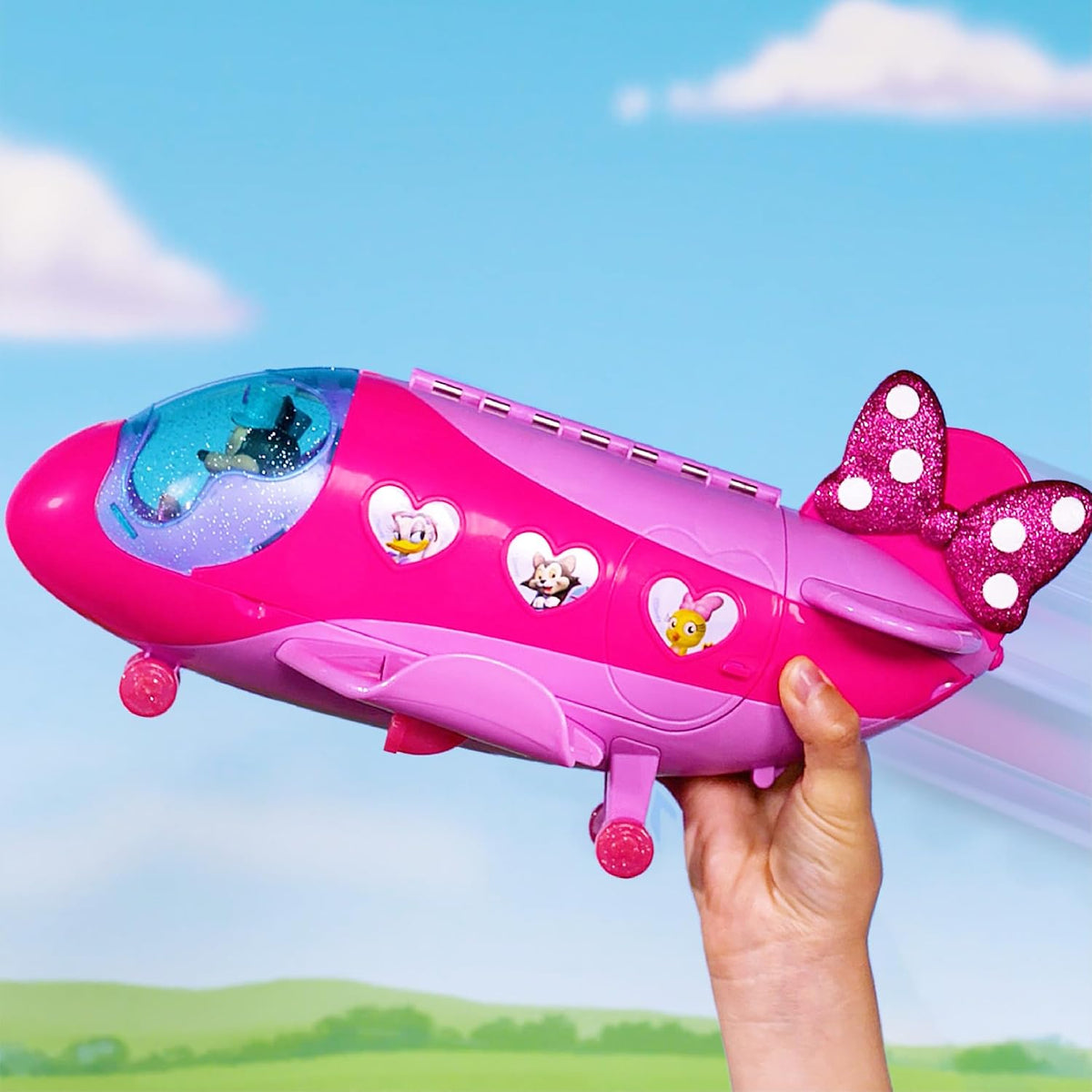 Disney Junior Minnie Mouse Bow-Liner Jet - Figuras de juguete y jue...