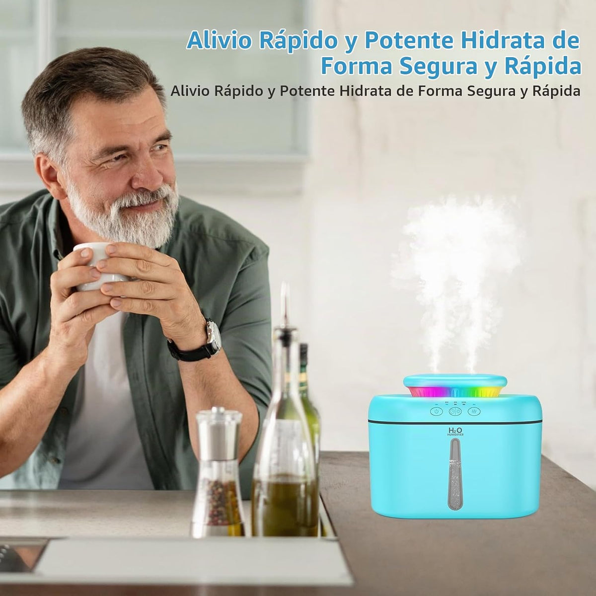 SZO Humidificador de plantas para interiores, humidificadores de 2....