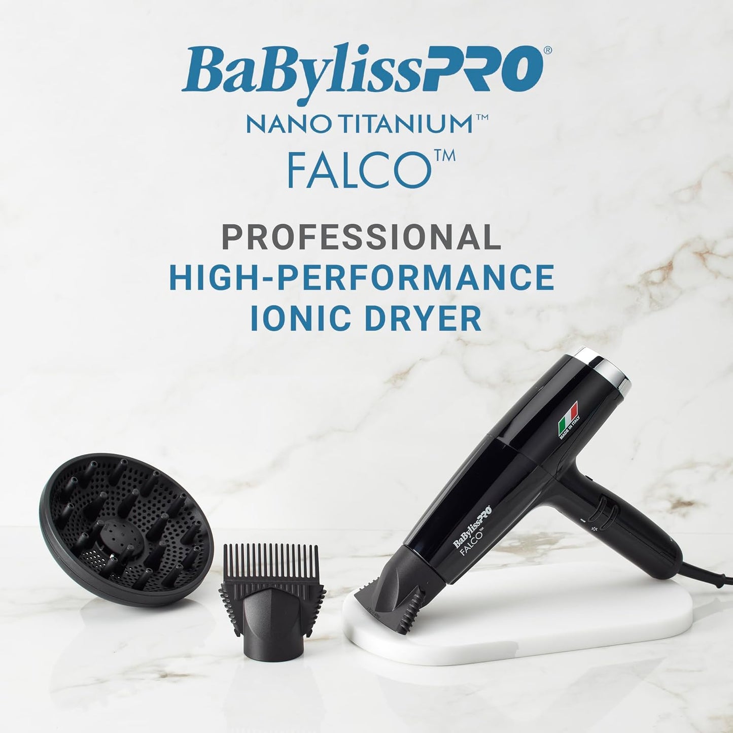 Secador de pelo Falco profesional italiano de alta velocidad BaByli...