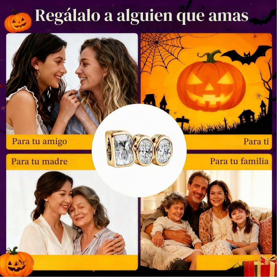 TCZNAF Colgantes colgantes para pulsera: colgante de joyería de Hal...