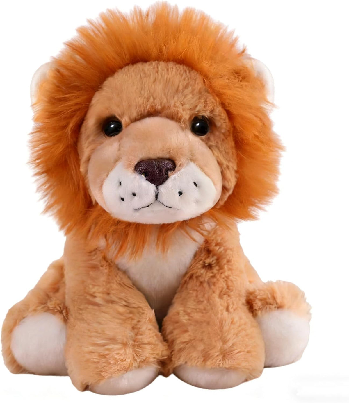 YUKOUQIAN Peluche de león de 8 pulgadas para niñas y niños, Navidad...