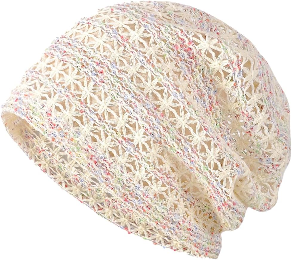 XYIYI Gorros de quimioterapia para mujeres, sombreros de algodón ho...