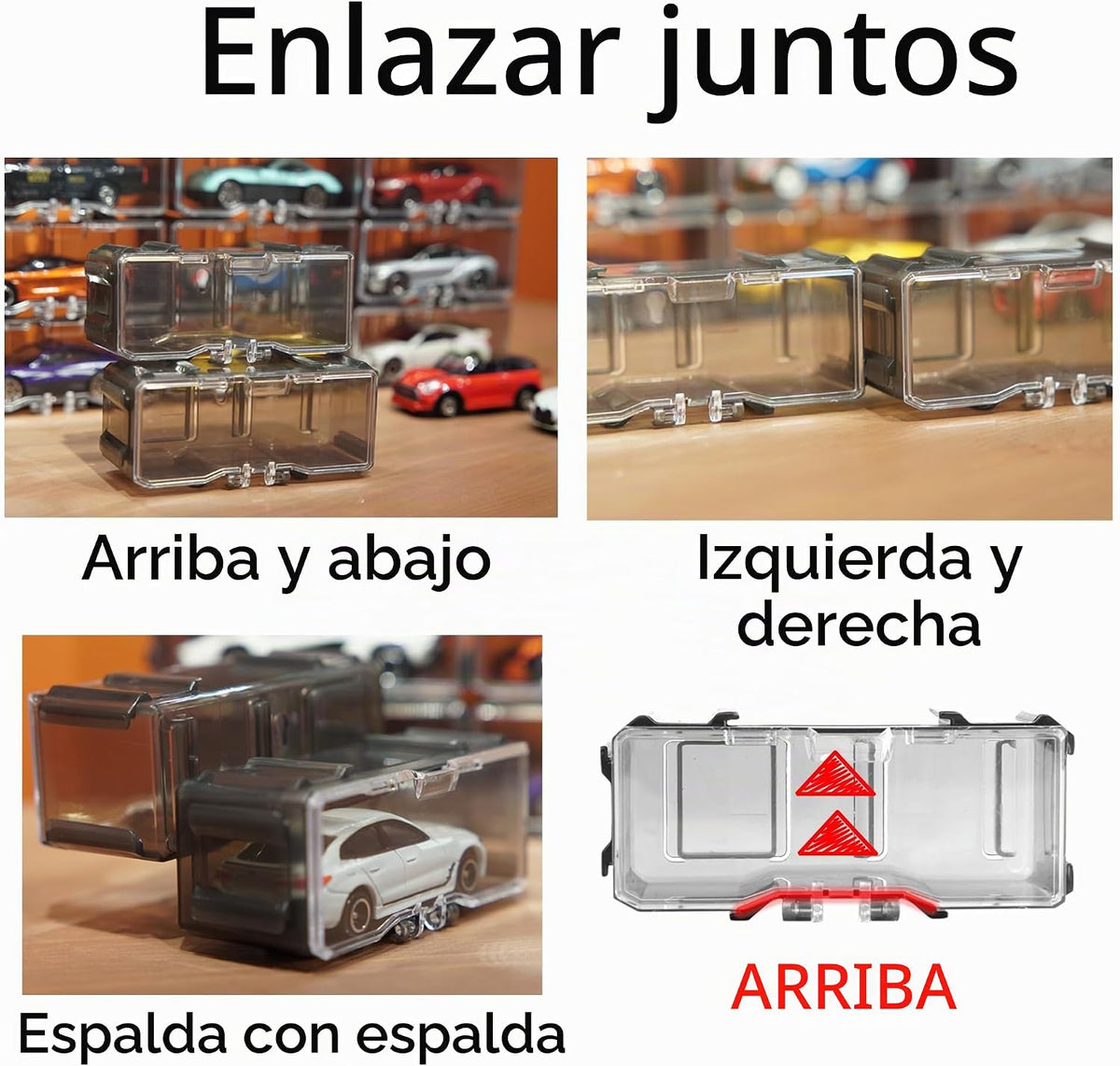 Estuche organizador de almacenamiento de juguetes para autos Hot Wh...