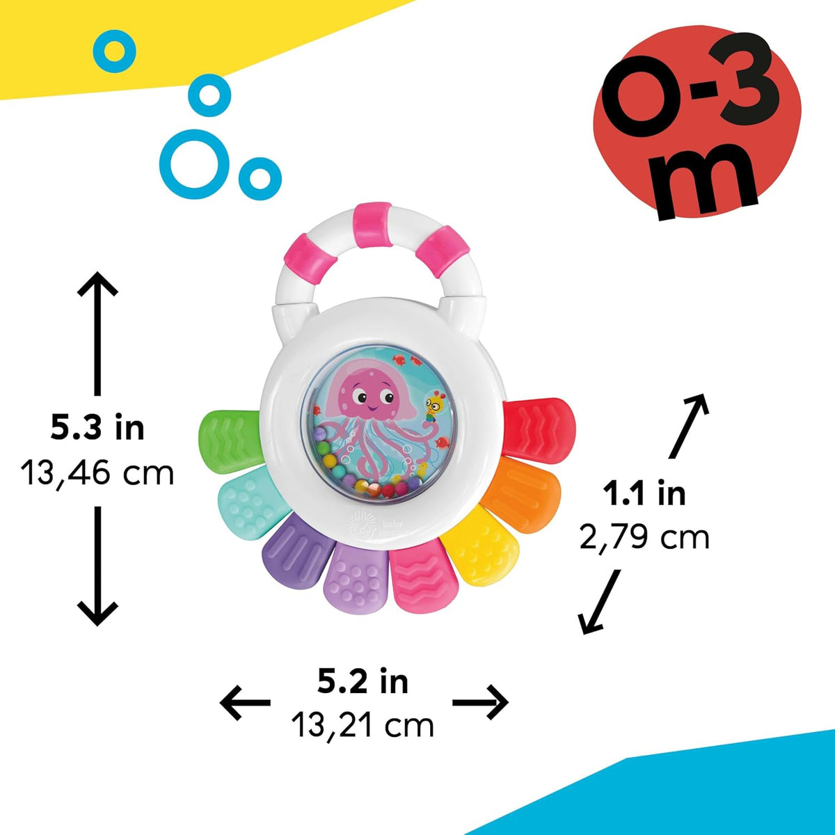 Baby Einstein Ocean Explorers Sensational Janet - Sonajero y morded...