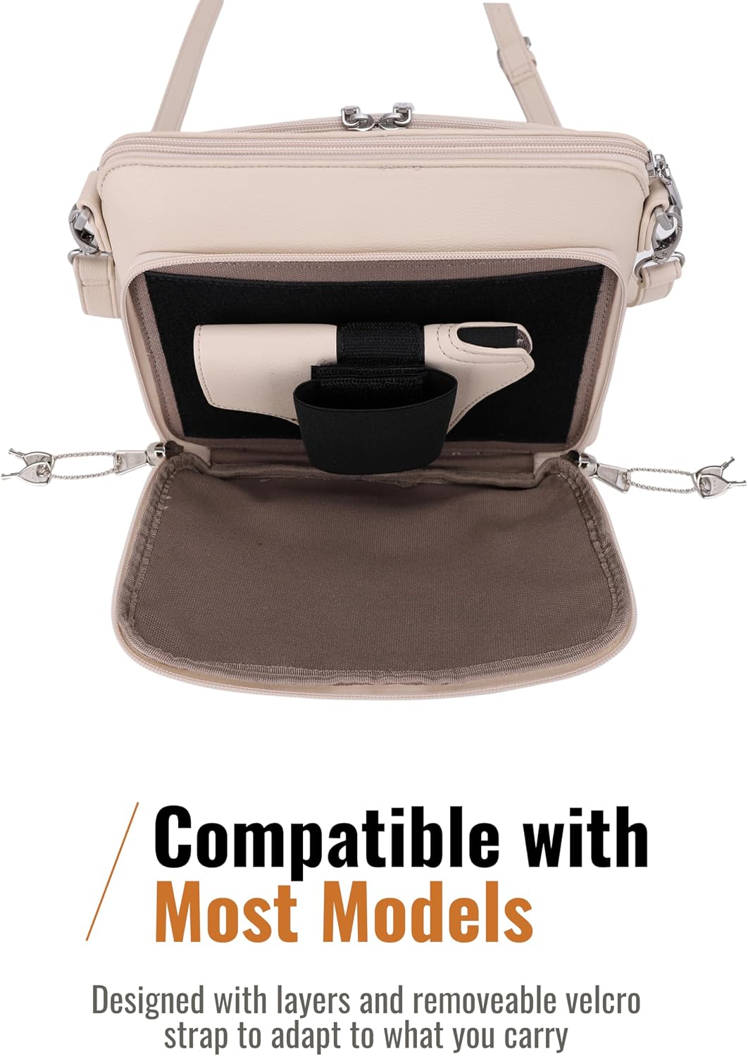 JESSIE&amp;JAMES\/RUGER Athena Everyday Carry Crossbody Bag para mu...