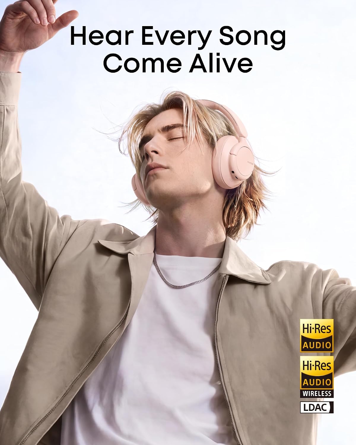 Soundcore by Anker Q31i, auriculares adaptativos ANC sobre la oreja...