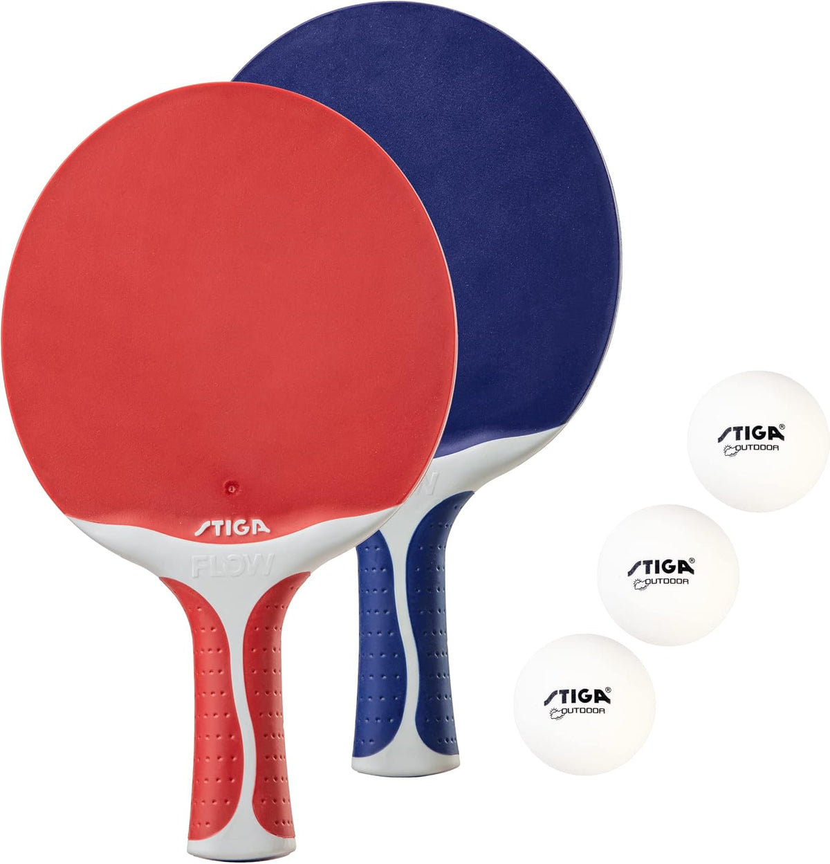 El juego de tenis de mesa para 2 jugadores STIGA Flow Outdoor inclu...