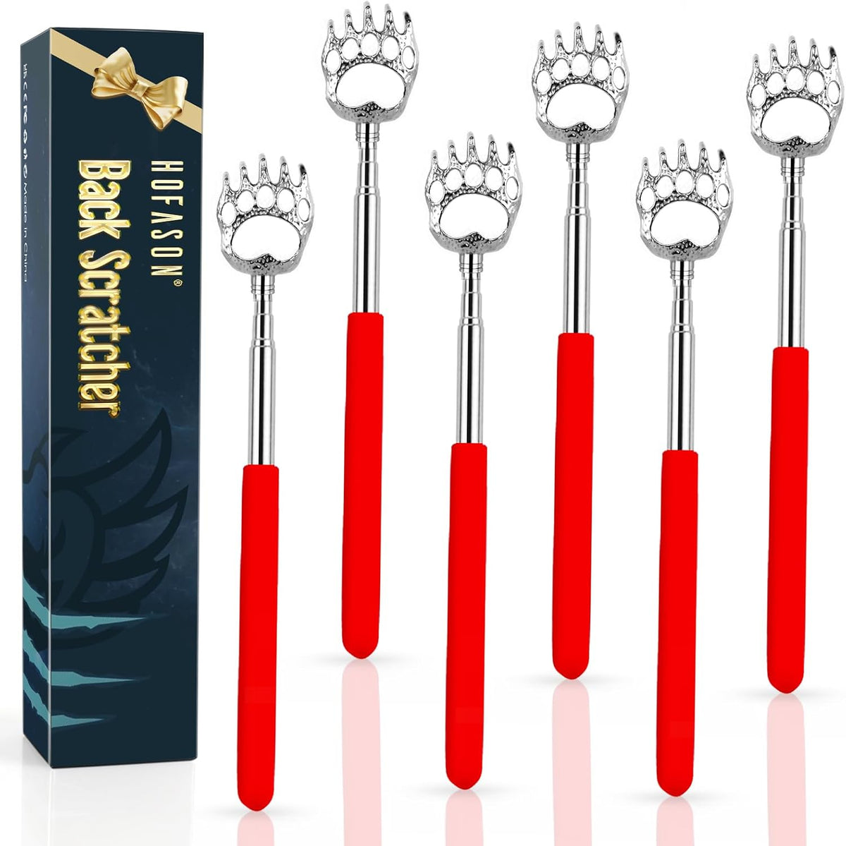 Paquete de 6 rascadores de espalda, regalos para el Día del Padre,...