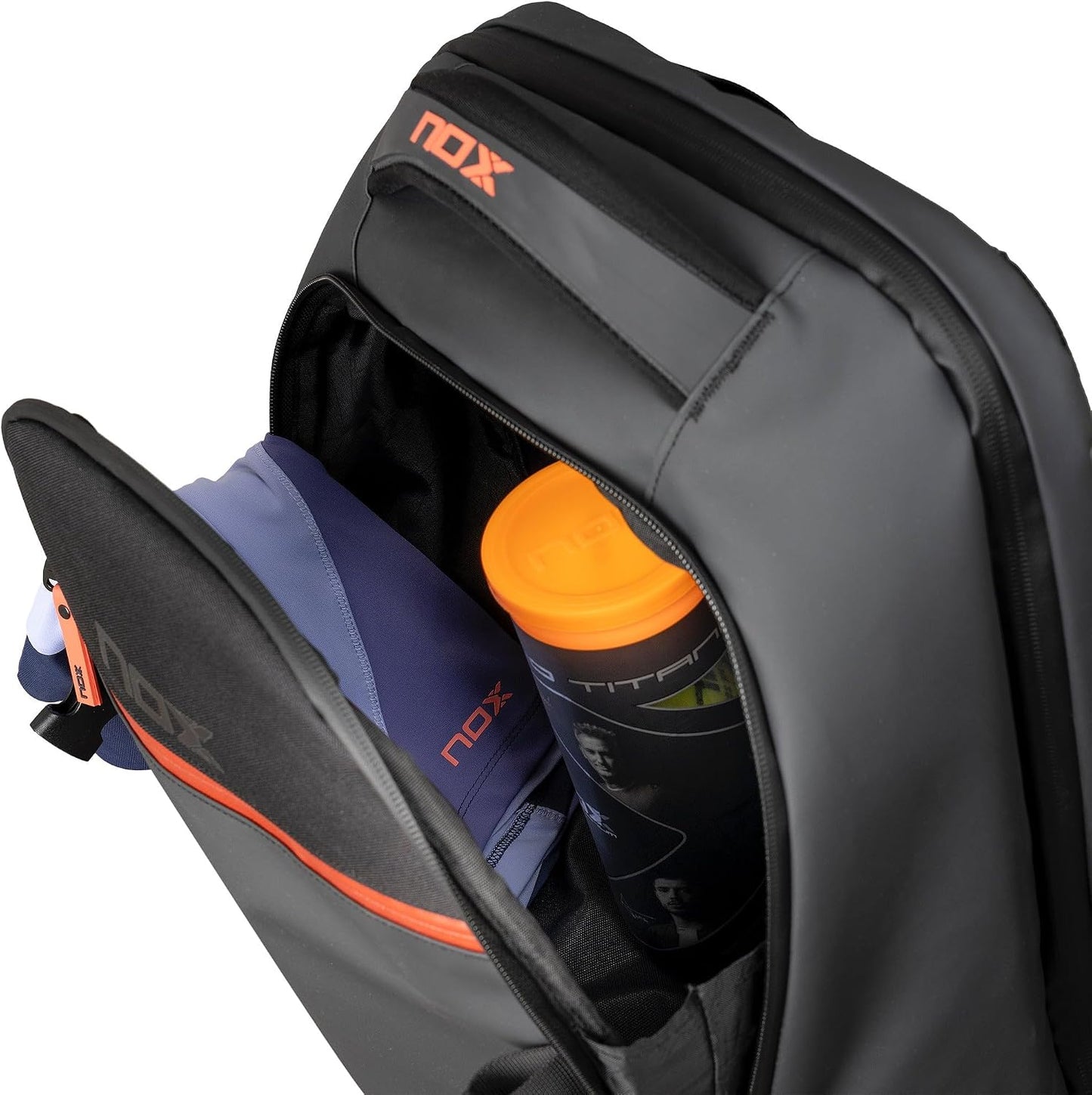 Paletero NOX Luxury Open Series Capacidad 30L | Mochila de Pádel de...