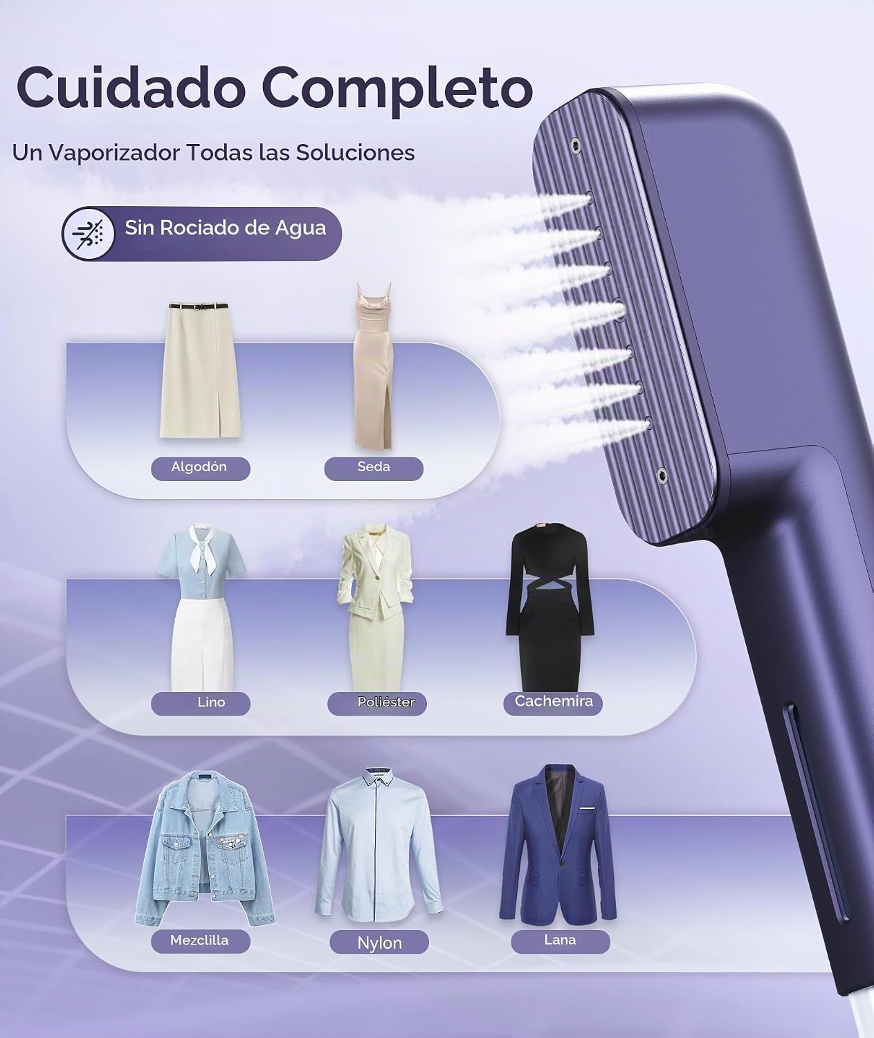 iLake Vaporizador de viaje para ropa, vaporizador de mano de doble...