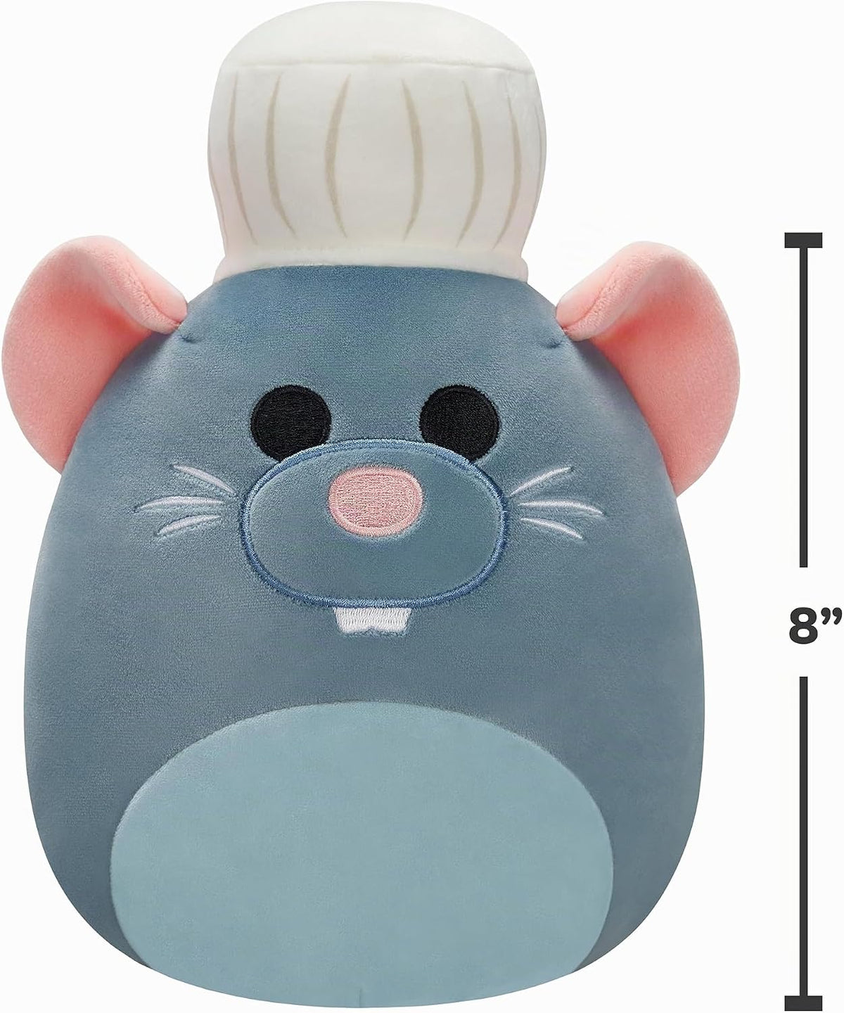 Squishmallows Remy original de Disney Pixar de 8 pulgadas, peluche...