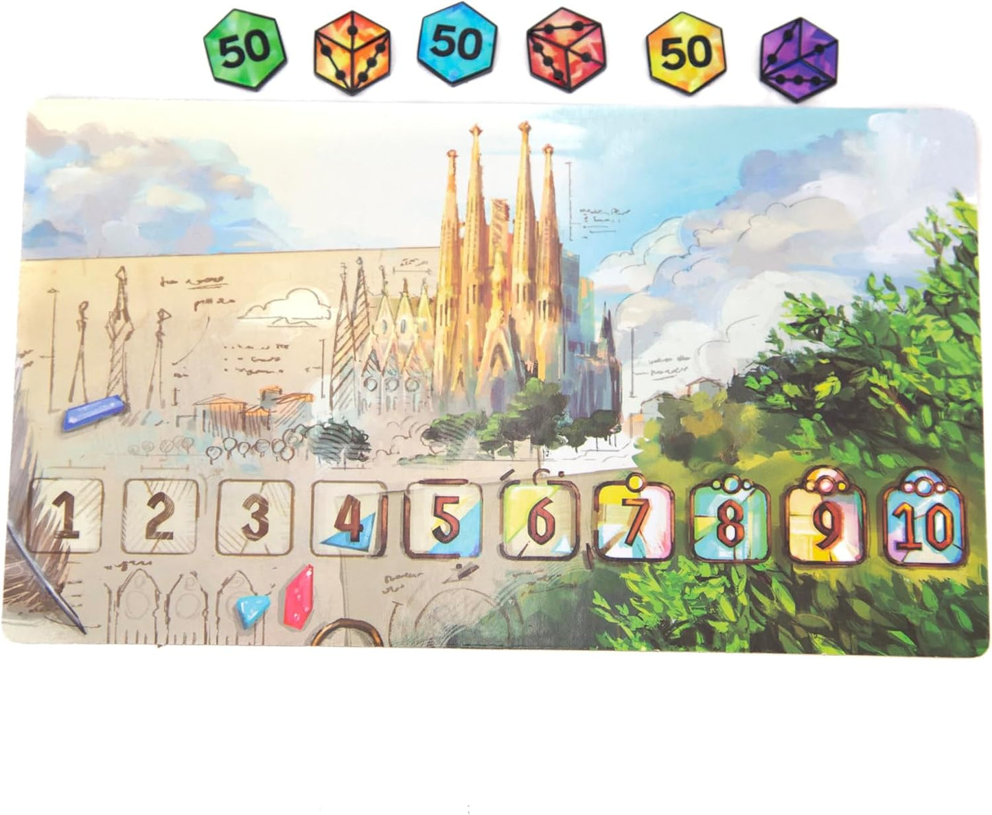 Floodgate Games Juego de mesa Sagrada | Juego familiar para niños y...