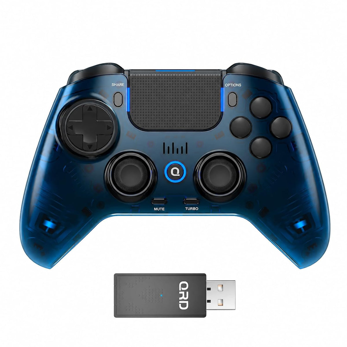 Mando inalámbrico QRD Spark N7 de 2,4 Ghz para PS4\/PS3\/PC | Efect...