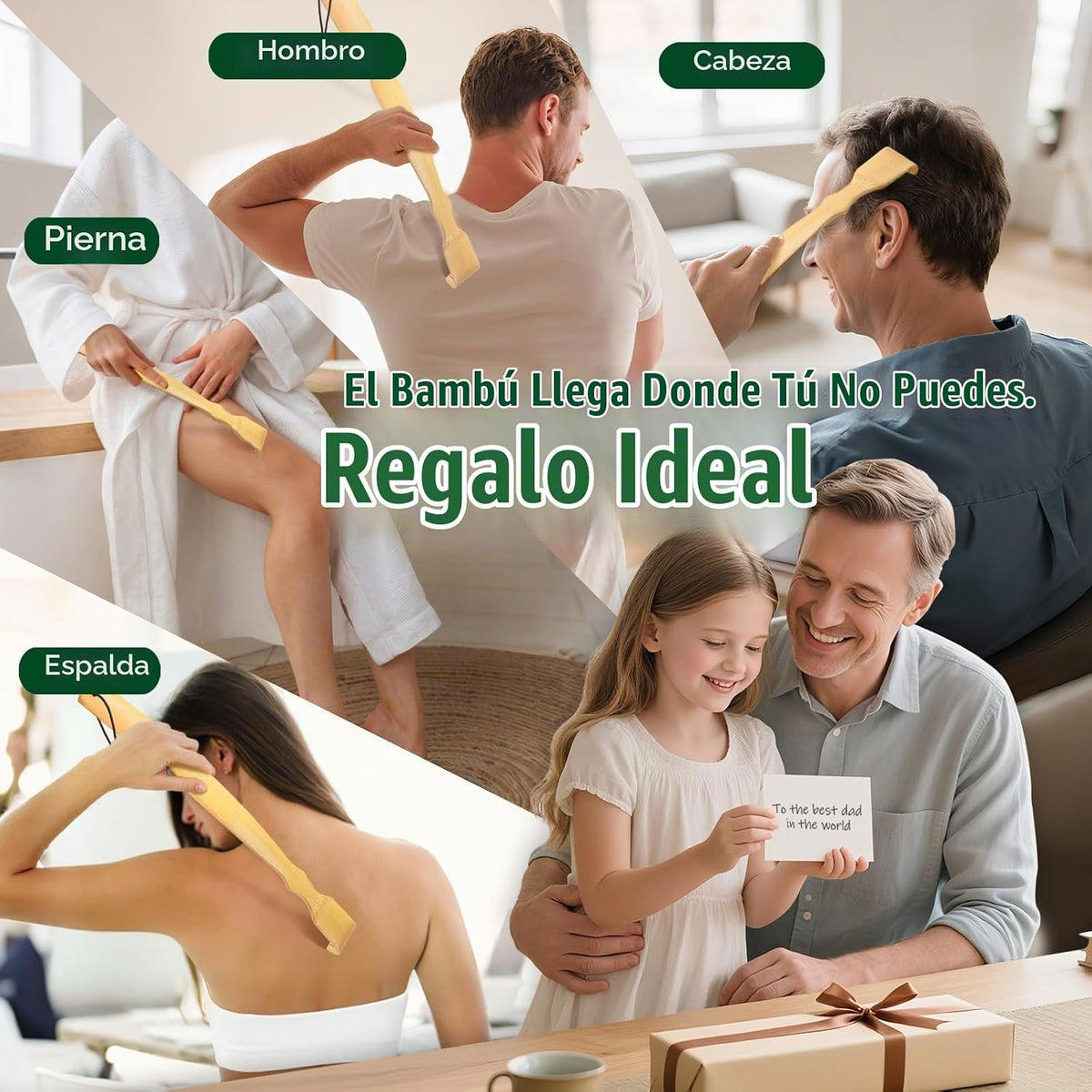 Renook 3 rascadores de espalda, 17 pulgadas, fuertes y resistentes,...