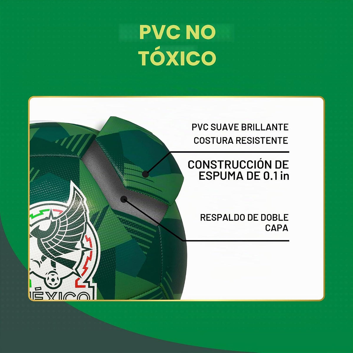 Icon Sports Official Mexico Soccer Ball