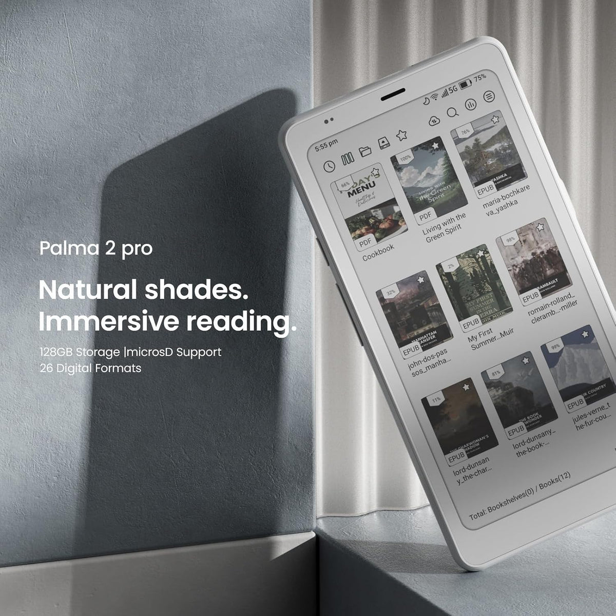 BOOX Palma 2 Pro Lector de ePaper Móvil eBook 8G 128G 150PPI en Mod...