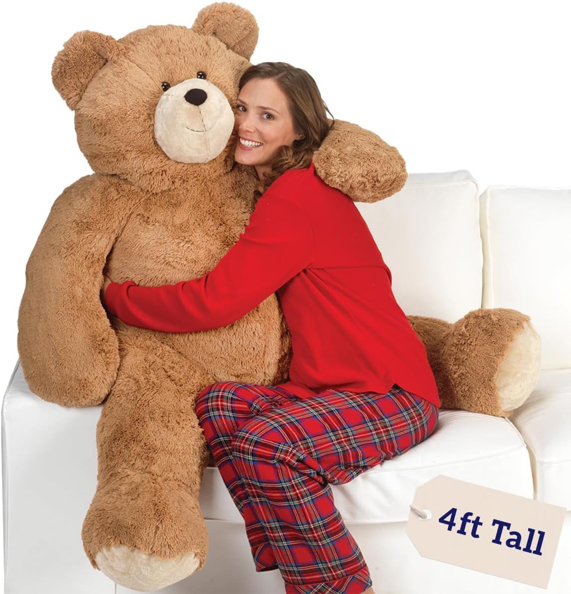 Peluche de la marca Vermont Teddy Bear, modelo Big Bear Sweetheart,...