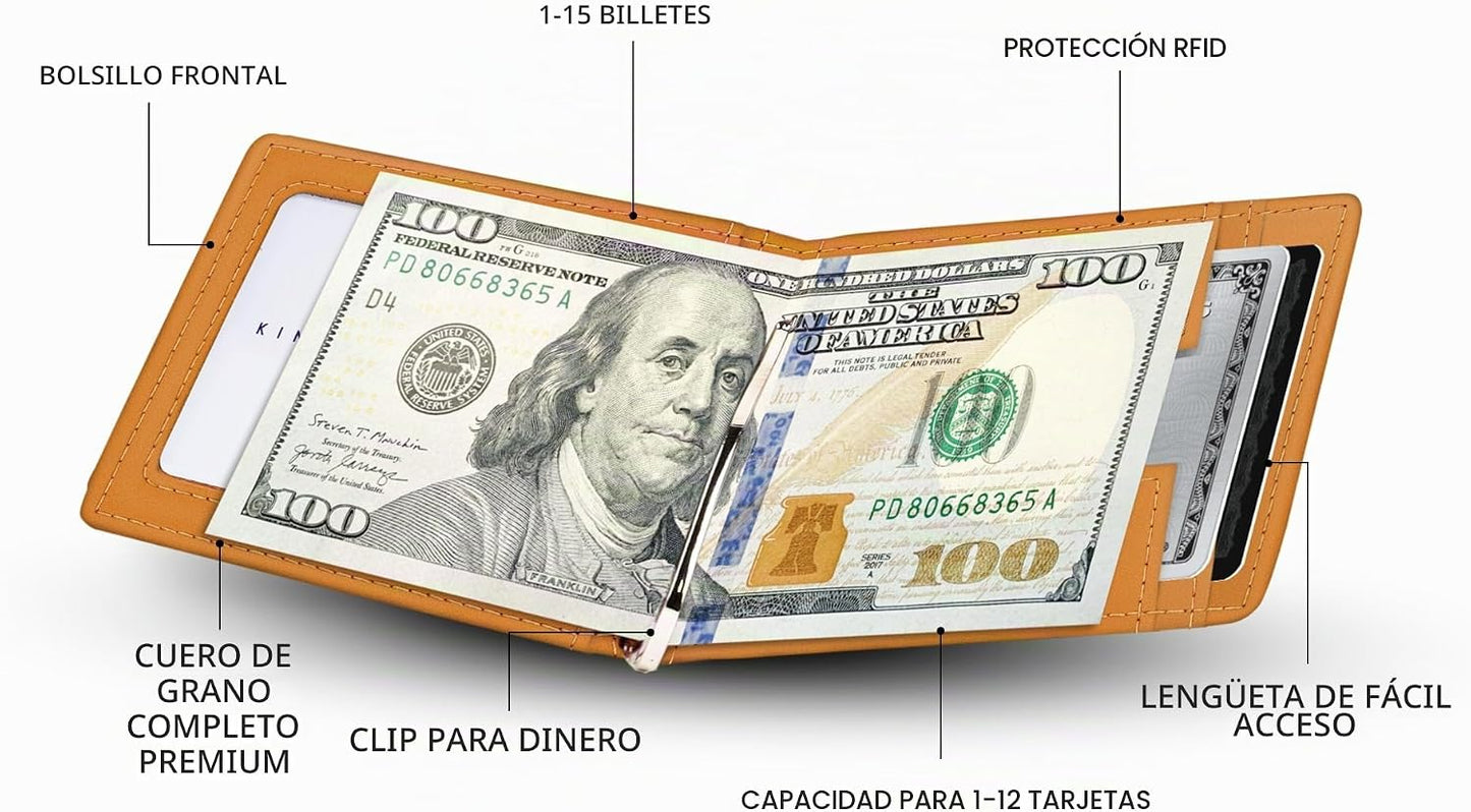 Kings Loot Billetera Inteligente y Rastreable Airtag para Hombres,...