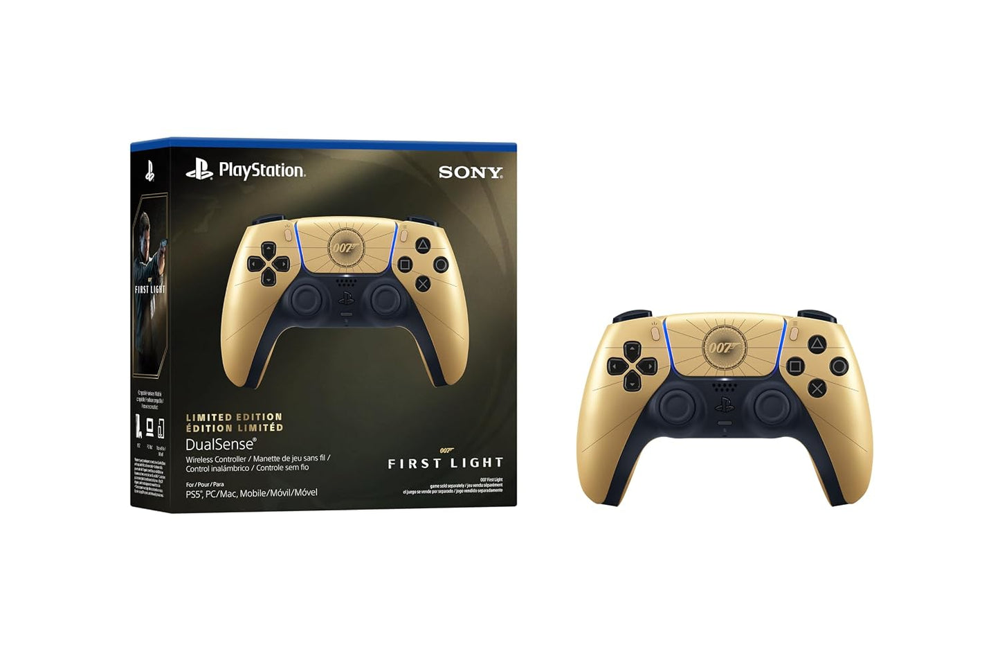 Controlador inalámbrico DualSense® \u2013 007 First Light Edición l...