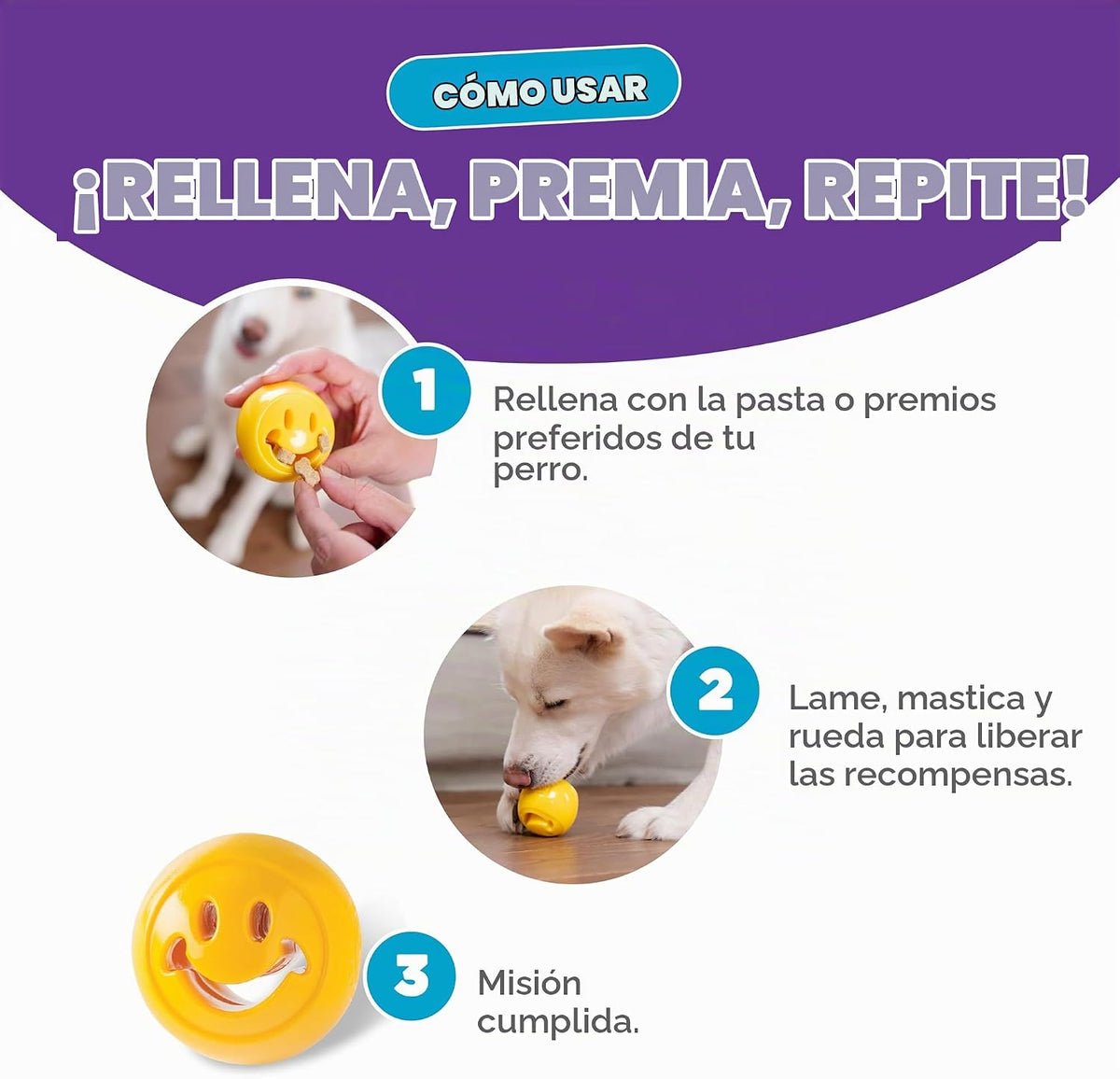 Outward Hound Nooks Happiness - Juguete interactivo y duradero disp...