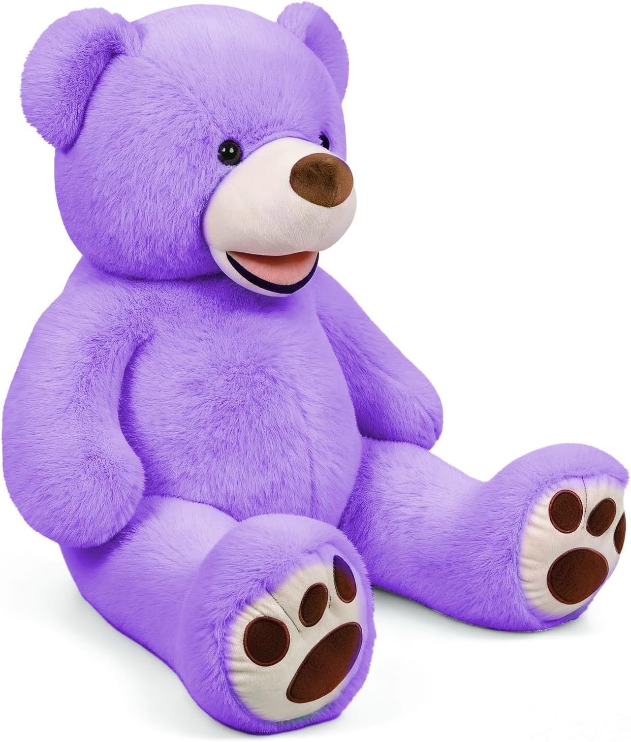 SRANWOW Oso de peluche gigante súper suave con detalles de pata (mo...