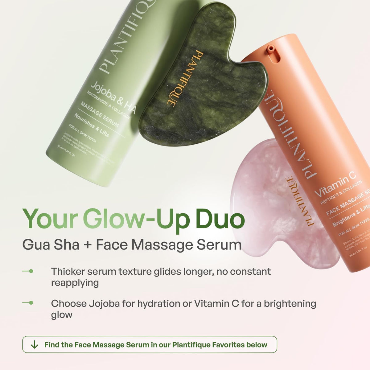 PLANTIFIQUE Gua Sha Herramientas faciales | Regalos | Herramienta d...
