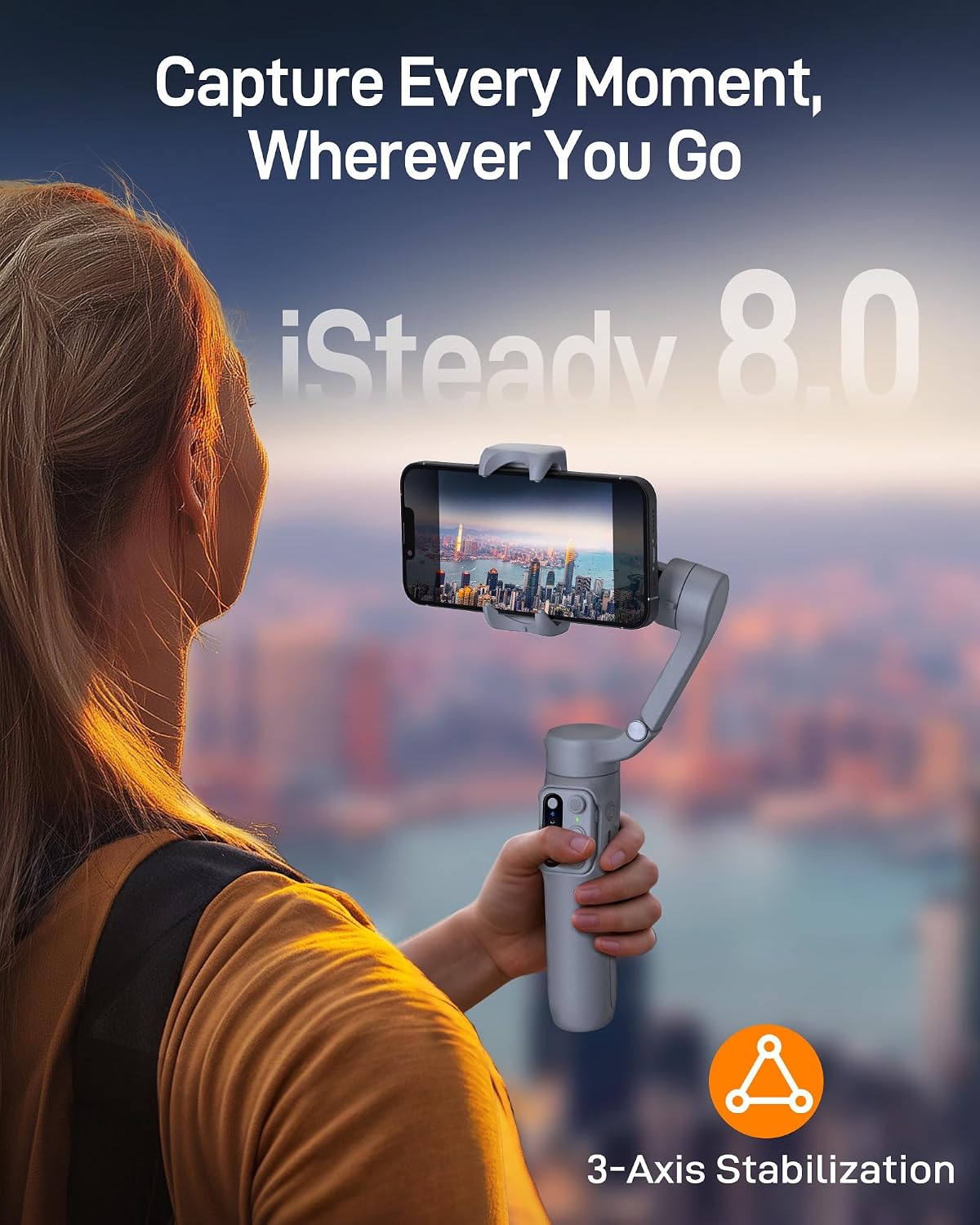 Estabilizador de cardán iSteady X3 SE de hohem para iPhone, estabil...