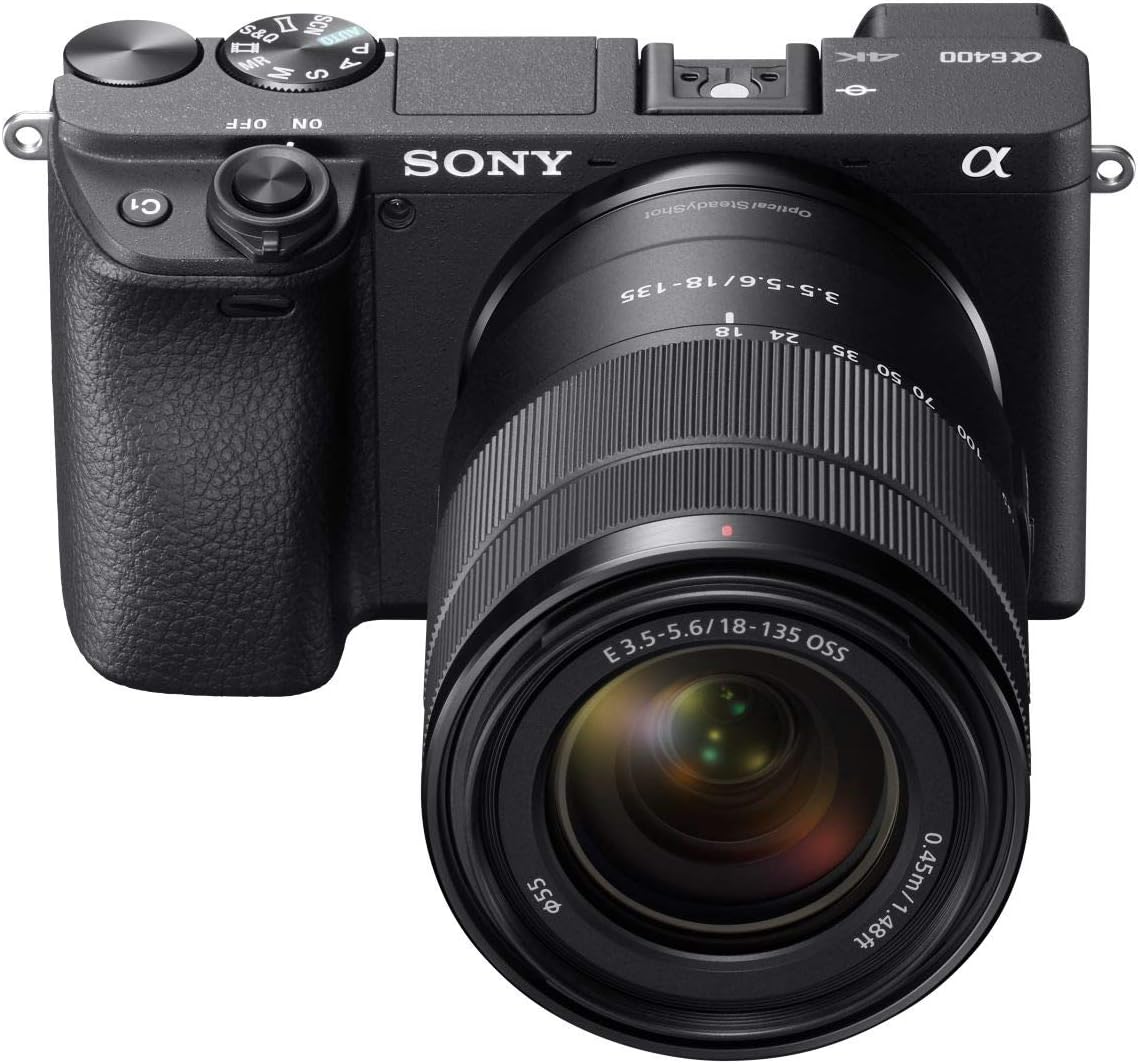 Sony Alpha a6400 - Cámara sin espejo con lente de 0.709-5.315 in, c...