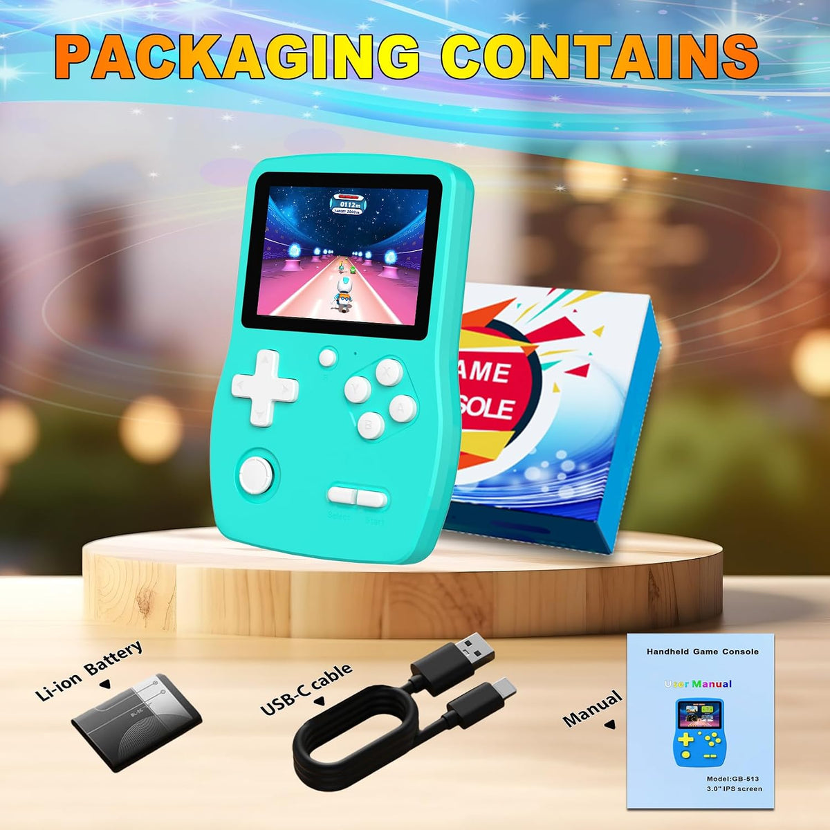 Juego de Mano de 32 Bits para Niños, 139 Videojuegos Retro Precarga...