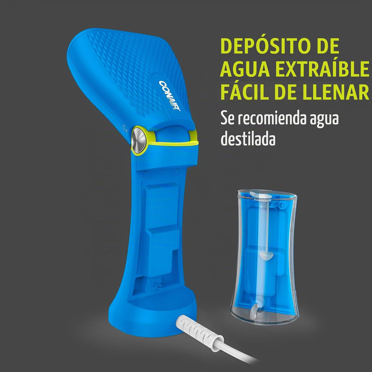 Conair Vaporizador de Prendas de Mano para Ropa - Vapor Potente: Ta...