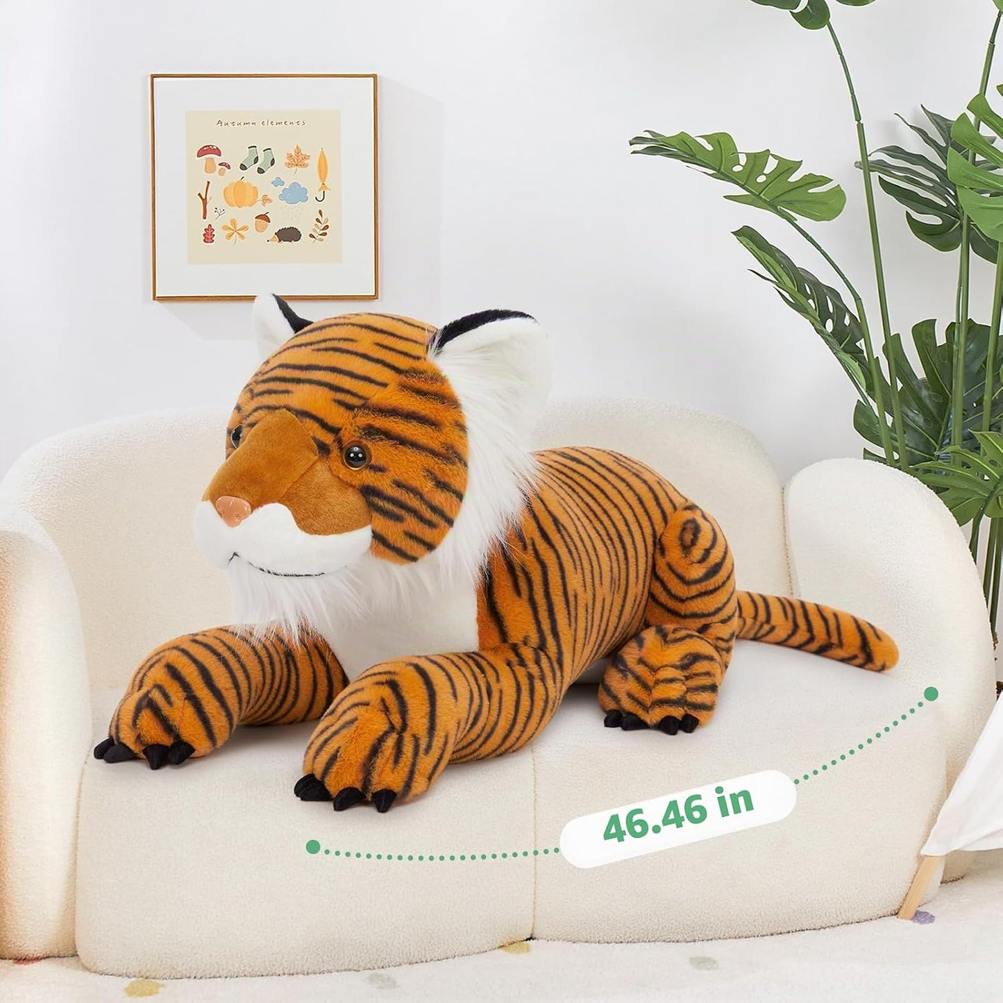 MaoGoLan Peluche de Tigre Gigante \u2013 Juguete de peluche realist...