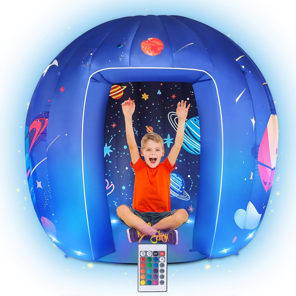 Subao Tienda de campaña sensorial para niños y adultos, astronauta,...