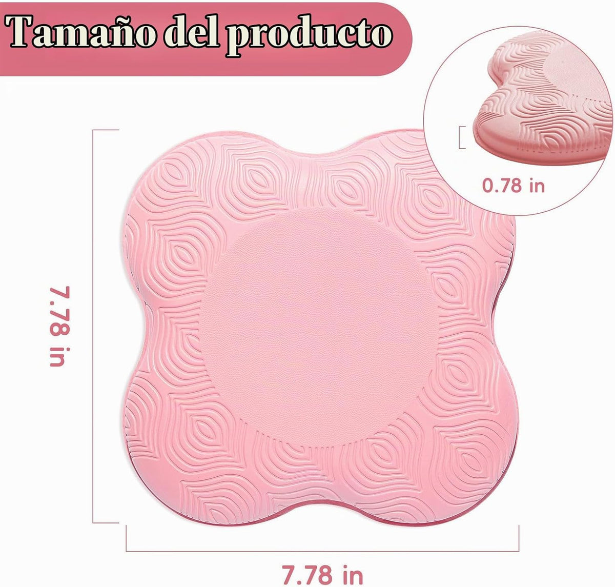 MBKHFLL Paquete de 2 Cojines de Yoga para Rodillas y Codos - Espuma...