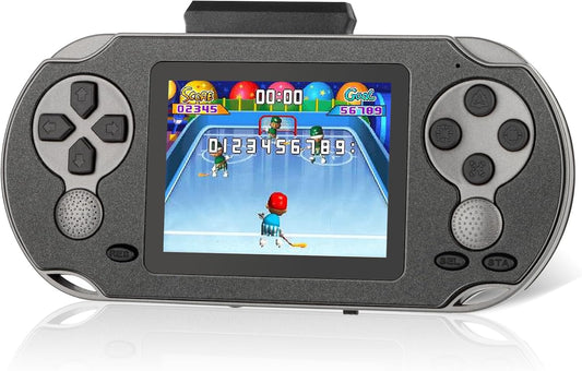 TaddToy Juego de mano de 16 bits para niños y adultos, pantalla gra...
