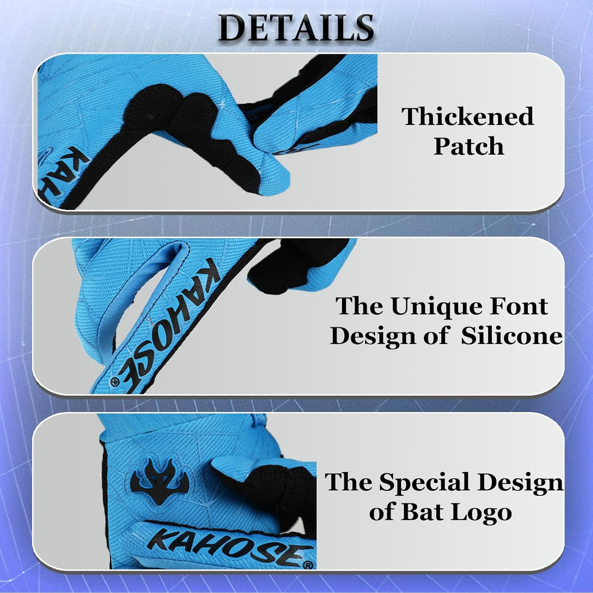 FASTGOOSE - Guantes de motocicleta unisex con pantalla táctil, para...