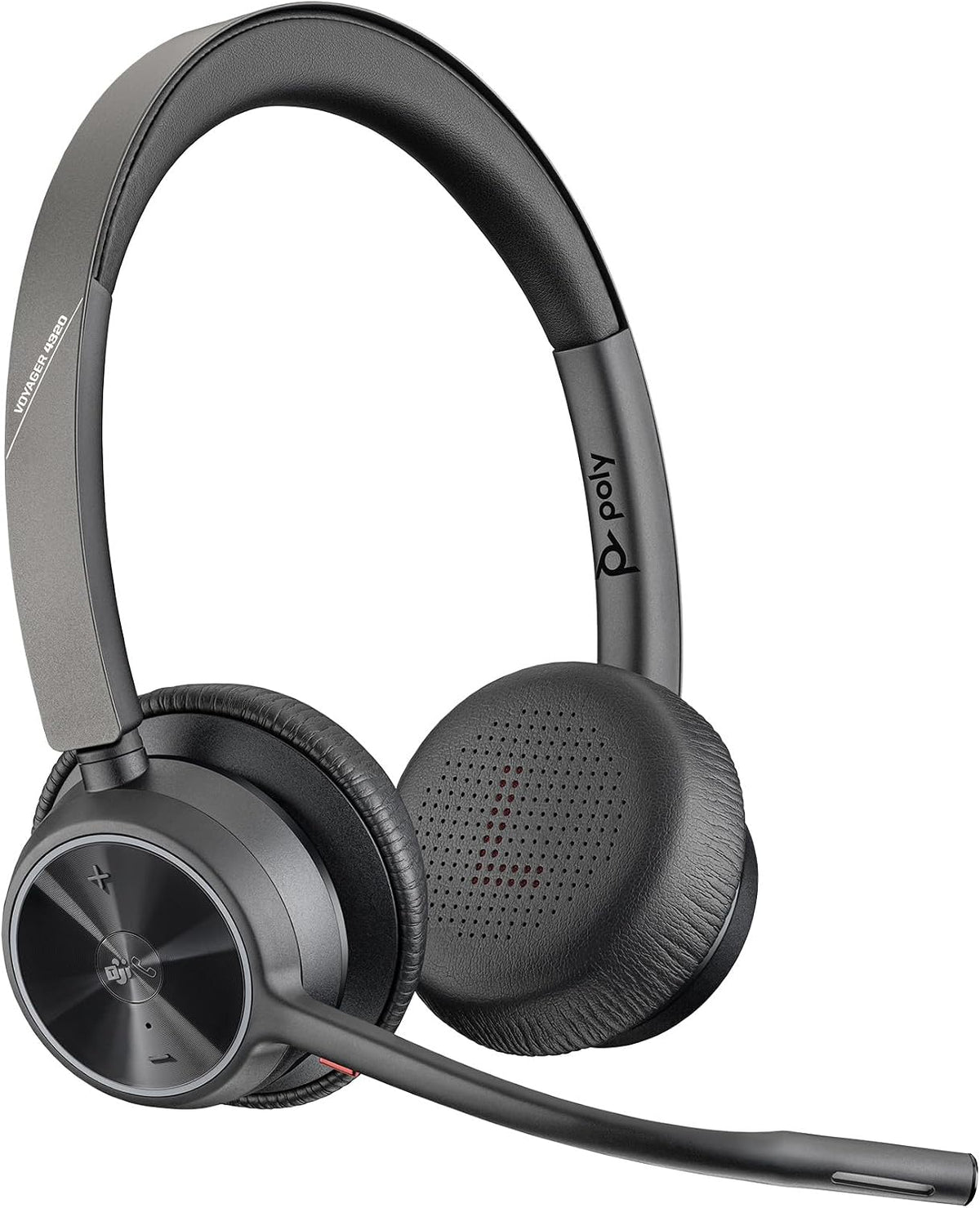 Poly Voyager 4320 UC Auriculares Inalámbricos y Soporte de Carga -...