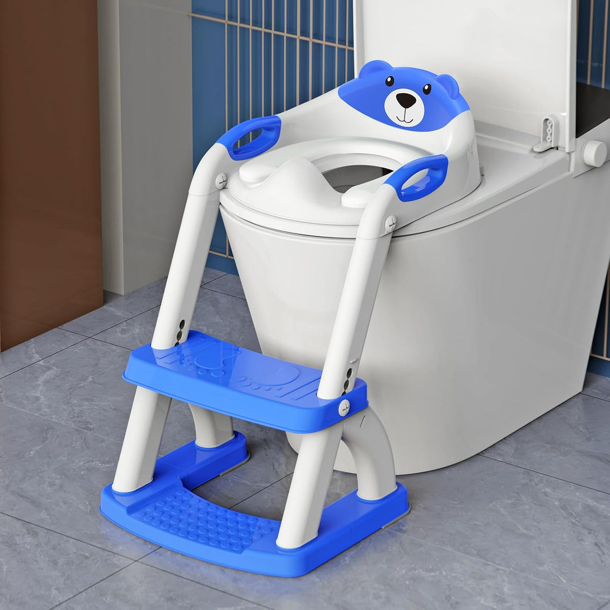 Inodoro de entrenamiento para ir al baño para niños pequeños, asien...