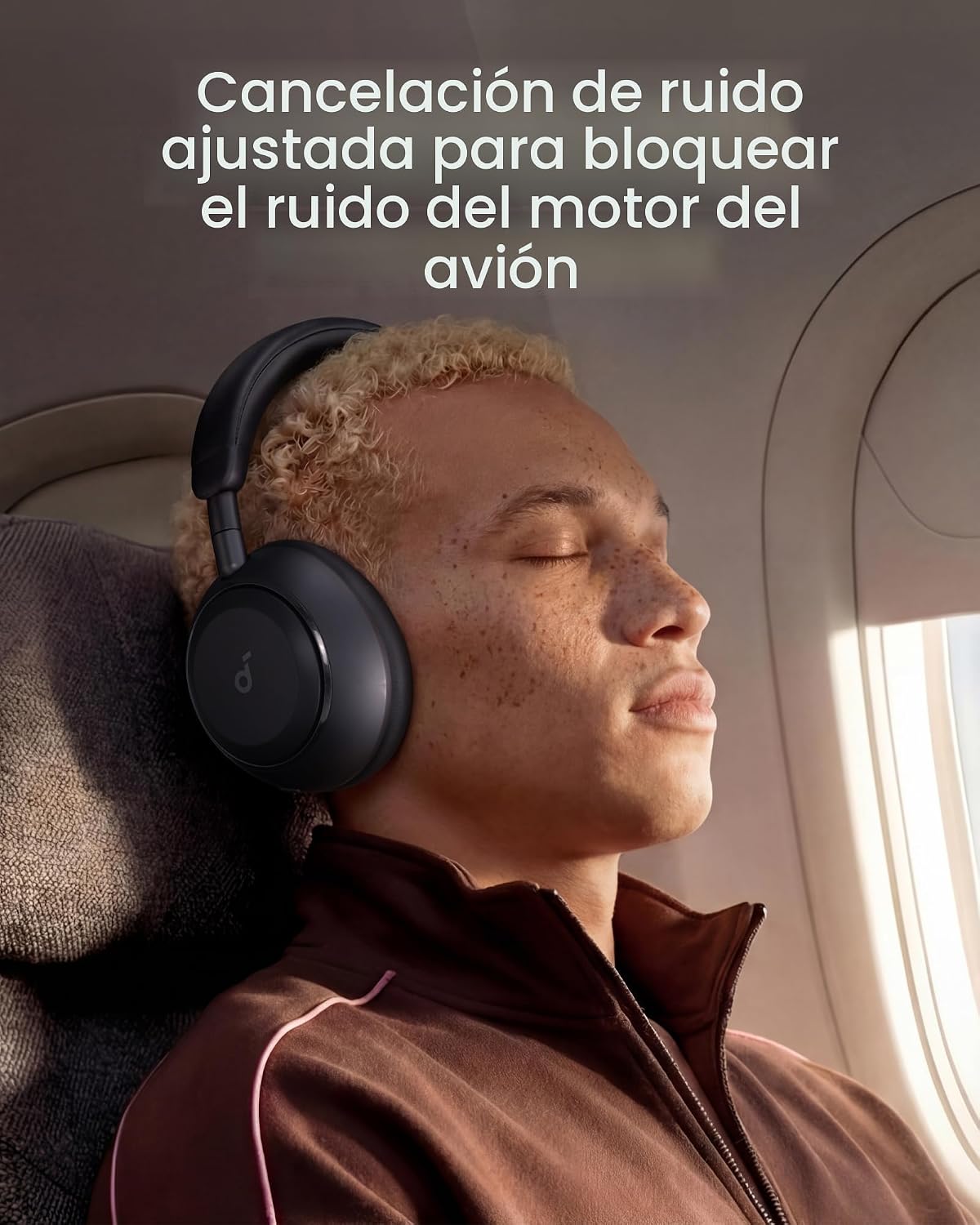 Soundcore Space 2 by Anker, auriculares con cancelación activa de r...