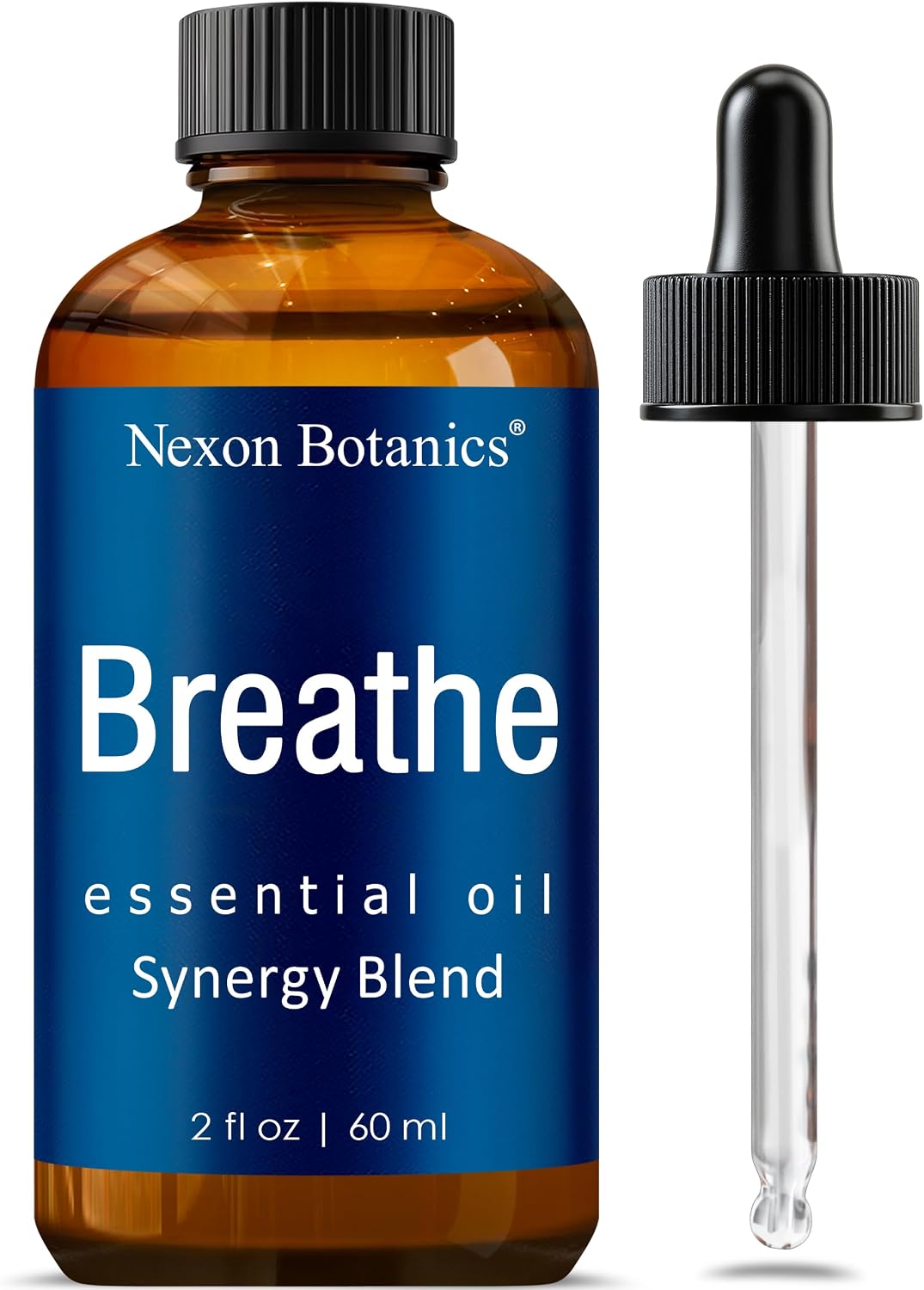 Breathe Mezcla de Aceites Esenciales 60 ml (2.0 fl oz) - Alivio Sin...