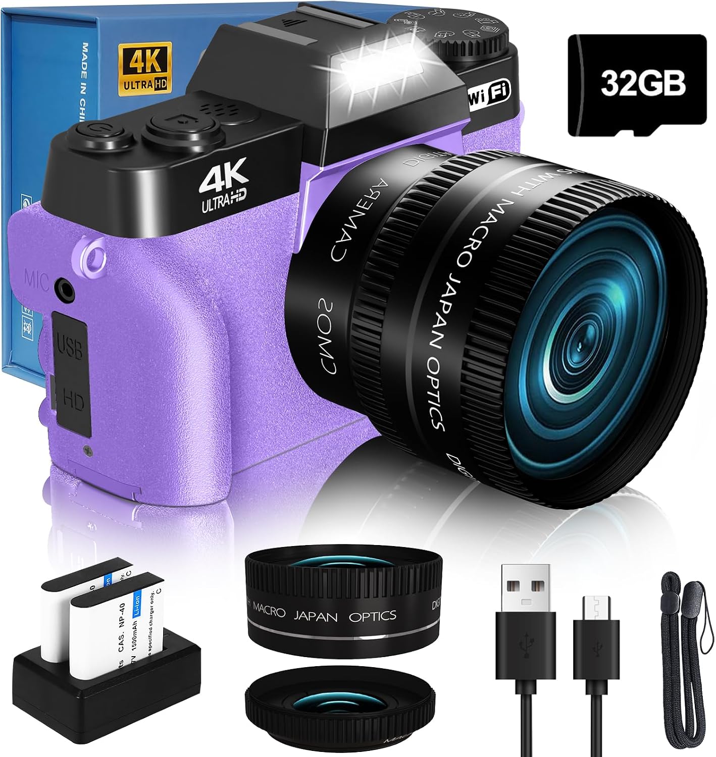 Actualización 2024 VJIANGER Cámara Digital para Fotografía y Videob...