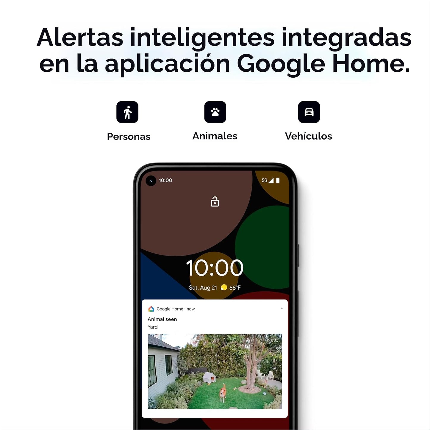 Google Nest Cam para exteriores o interiores, batería - 2ª generaci...